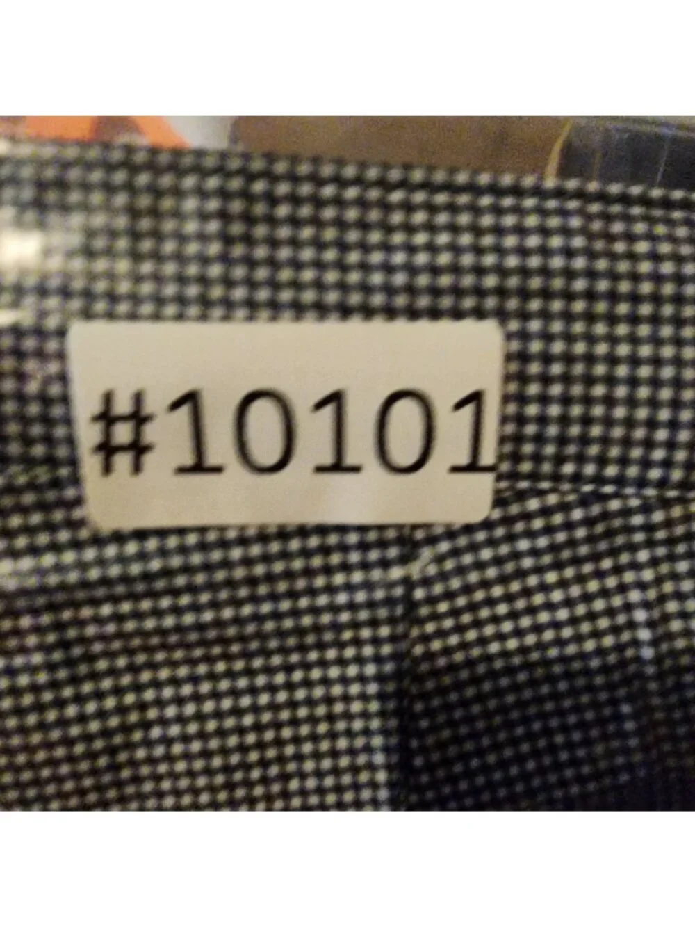 Nifty Genius Pants Mens 34x32 Blue Plaid High Rise Trouser *NWT*